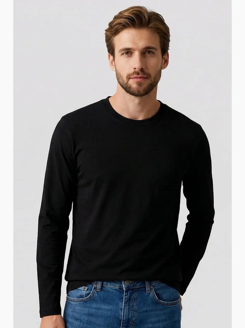 Ensemble homme 3 pièces en jersey de coton tommy Noir Blanc - Kiabi