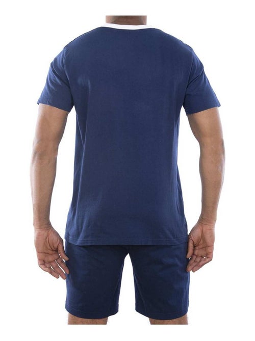 Ensemble homme pyjama court t-shirt col tunisien vintage serge blanco - Kiabi Ensemble homme pyjama court t-shirt col tunisien vintage serge blanco - Kiabi