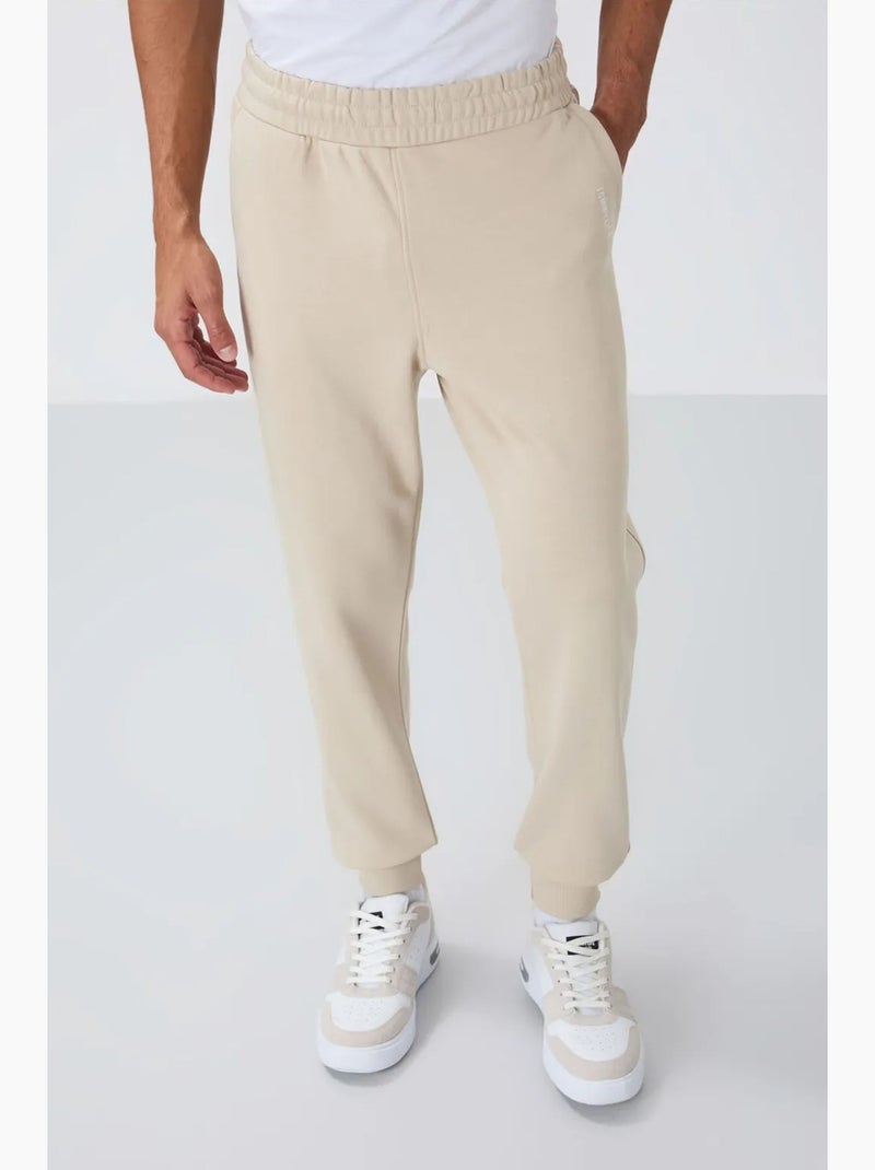 Ensemble homme sweat à capuche et pantalon tommy Beige argile - Kiabi