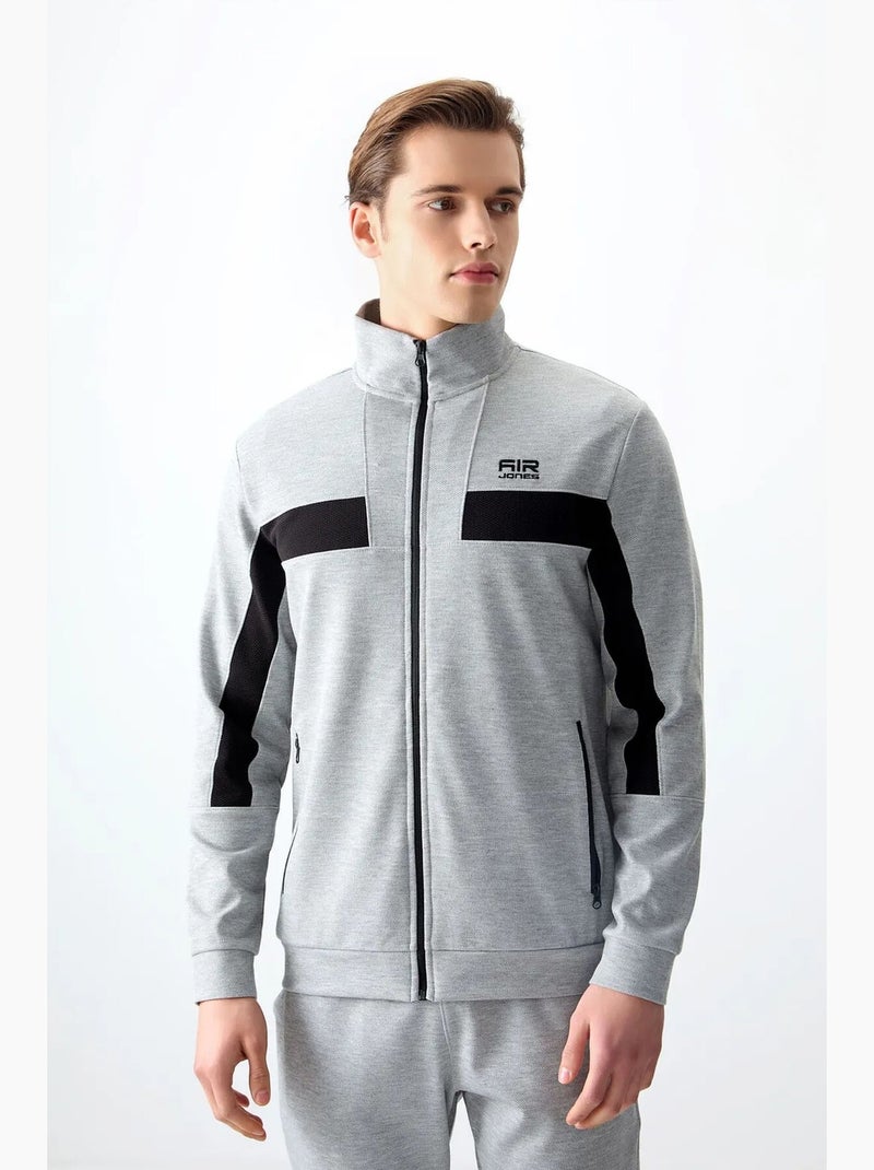 Ensemble homme sweat et pantalon à blocs de couleur tommy Gris clair - Kiabi