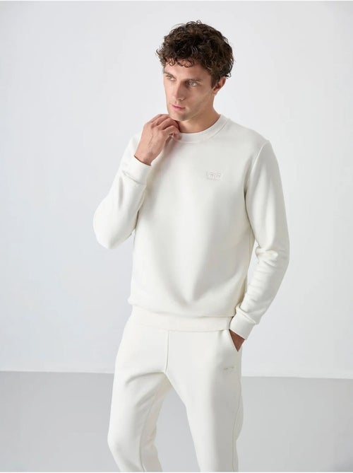Ensemble homme sweat et pantalon à col rond manches longues tommy - Kiabi