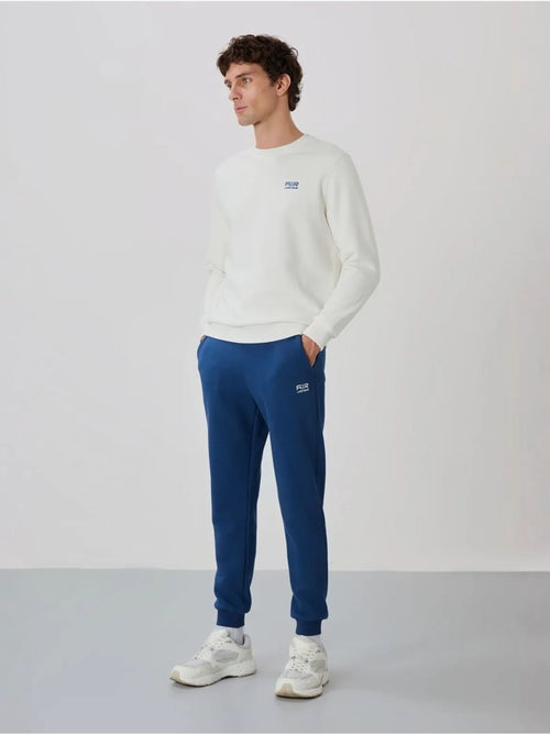 Ensemble homme sweat et pantalon à col rond manches longues tommy - Kiabi