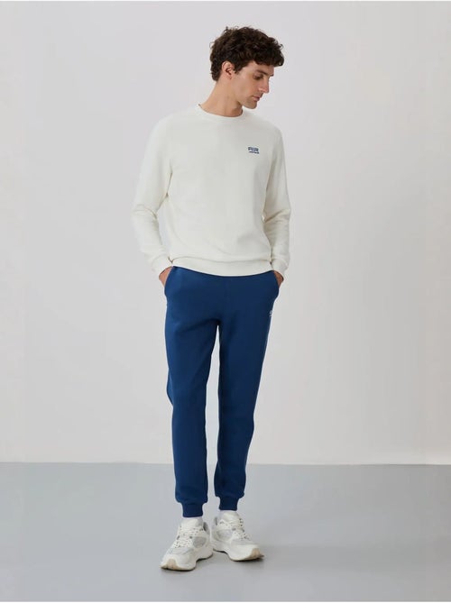 Ensemble homme sweat et pantalon à col rond manches longues tommy - Kiabi