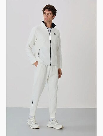 Ensemble homme sweat et pantalon à col zippé tommy