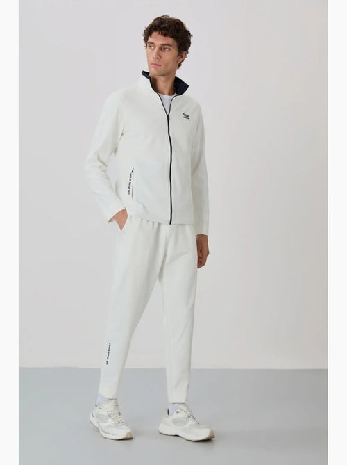 Ensemble homme sweat et pantalon à col zippé tommy - Kiabi