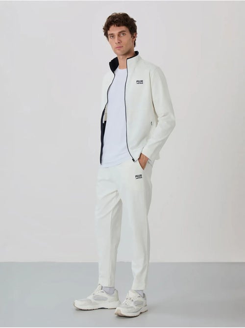 Ensemble homme sweat et pantalon à col zippé tommy - Kiabi