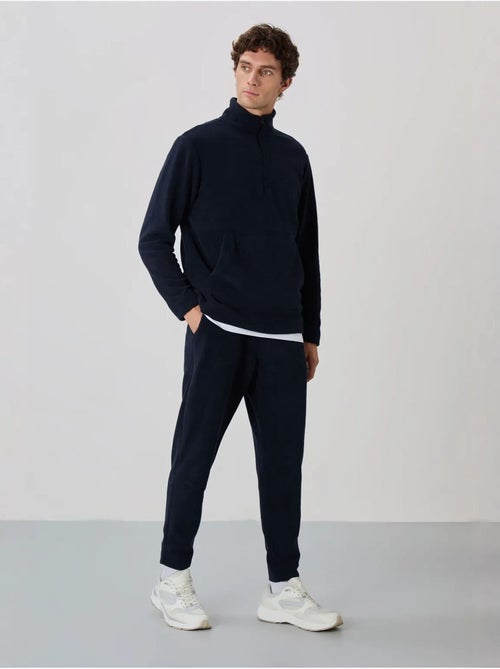 Ensemble homme sweat et pantalon à col zippé tommy - Kiabi