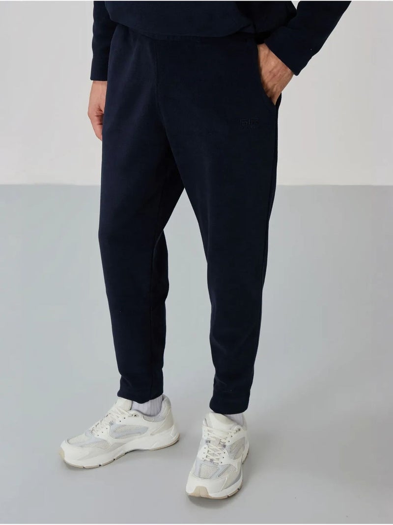 Ensemble homme sweat et pantalon à col zippé tommy Bleu marine - Kiabi