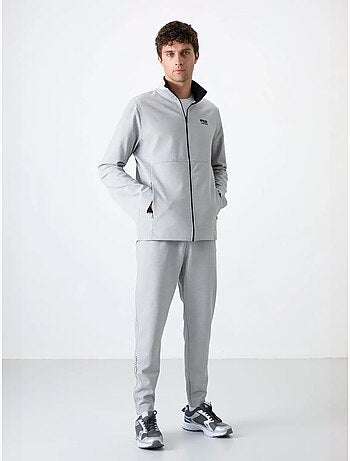 Ensemble homme sweat et pantalon à col zippé tommy