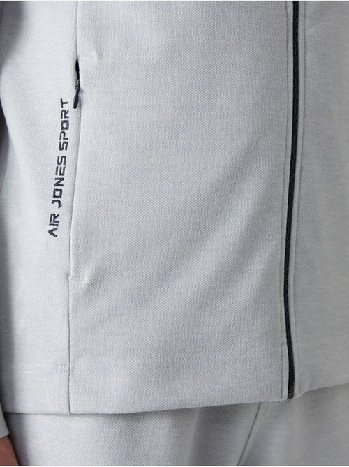 Ensemble homme sweat et pantalon à col zippé tommy - Kiabi