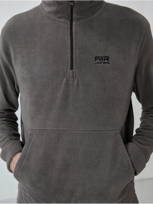 Ensemble homme sweat et pantalon à col zippé tommy - Kiabi