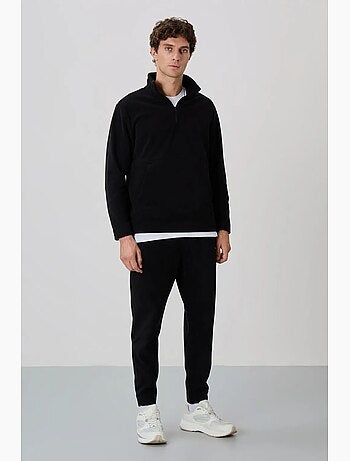 Ensemble homme sweat et pantalon à col zippé tommy
