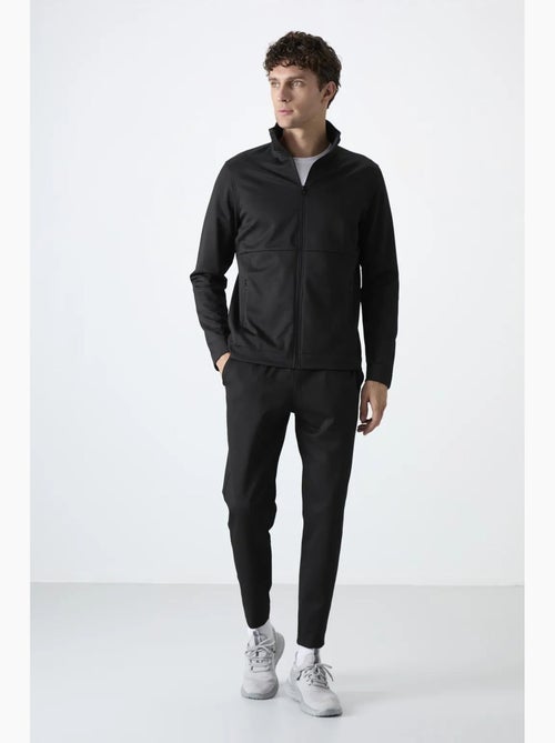Ensemble homme sweat et pantalon à col zippé tommy - Kiabi Ensemble homme sweat et pantalon à col zippé tommy - Kiabi