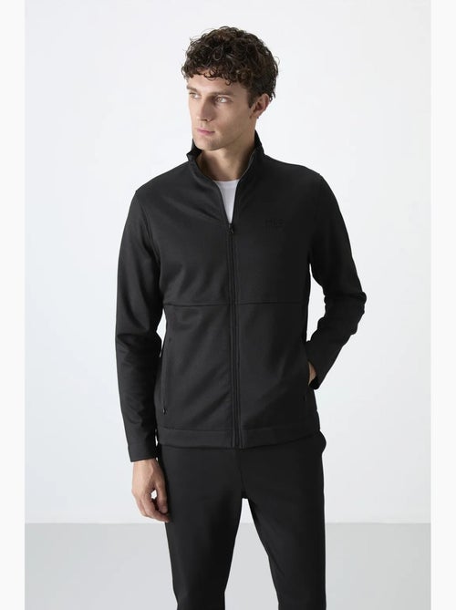 Ensemble homme sweat et pantalon à col zippé tommy - Kiabi Ensemble homme sweat et pantalon à col zippé tommy - Kiabi