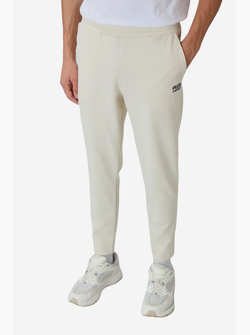 Ensemble homme sweat et pantalon à col zippé tommy Sable - Kiabi