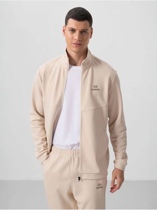 Ensemble homme sweat et pantalon à fermeture éclair tommy - Kiabi