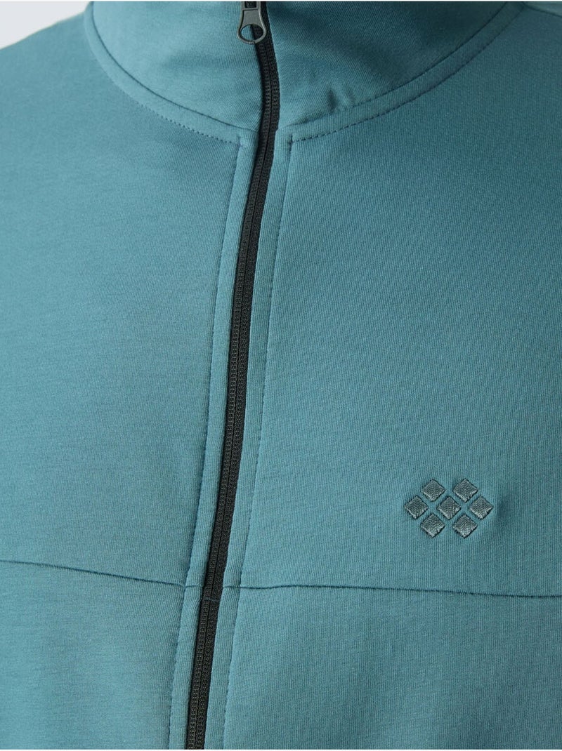 Ensemble homme sweat et pantalon à fermeture éclair tommy Bleu canard - Kiabi