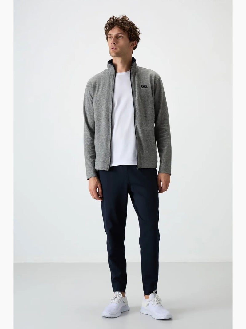Ensemble homme sweat et pantalon à fermeture éclair tommy Gris - Kiabi