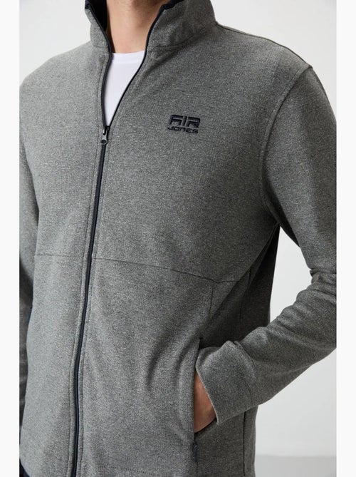 Ensemble homme sweat et pantalon à fermeture éclair tommy - Kiabi
