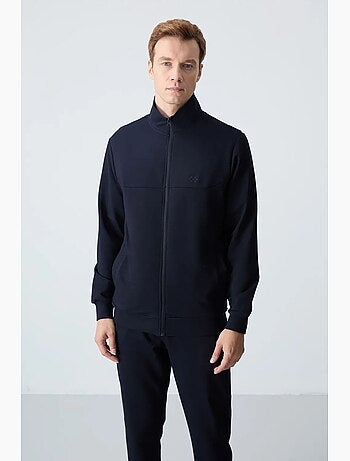 Ensemble homme sweat et pantalon à fermeture éclair tommy