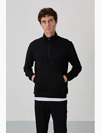 Ensemble homme sweat et pantalon à fermeture éclair tommy