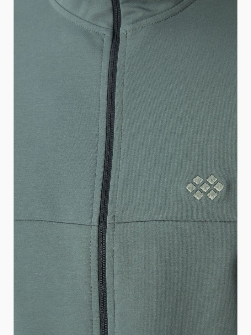 Ensemble homme sweat et pantalon à fermeture éclair tommy Vert - Kiabi