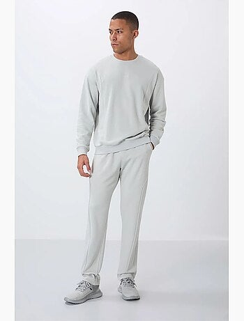 Ensemble homme sweat et pantalon en molleton coton mélangé tommy
