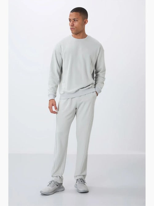 Ensemble homme sweat et pantalon en molleton coton mélangé tommy - Kiabi Ensemble homme sweat et pantalon en molleton coton mélangé tommy - Kiabi