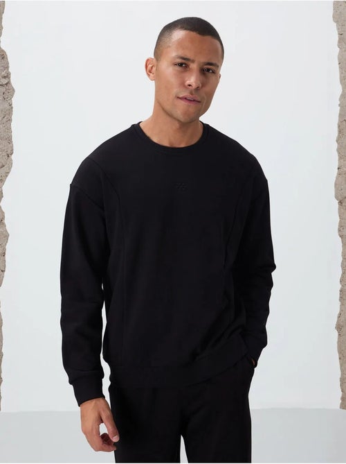 Ensemble homme sweat et pantalon en molleton coton mélangé tommy - Kiabi Ensemble homme sweat et pantalon en molleton coton mélangé tommy - Kiabi