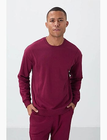 Ensemble homme sweat et pantalon en molleton coton mélangé tommy