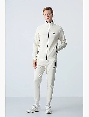 Ensemble homme sweat et pantalon en molleton tommy