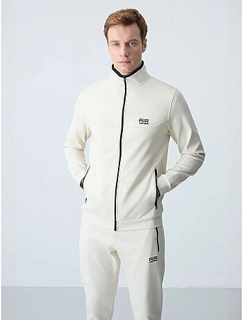 Ensemble homme sweat et pantalon en molleton tommy