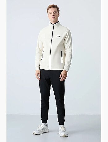 Ensemble homme sweat et pantalon en molleton tommy