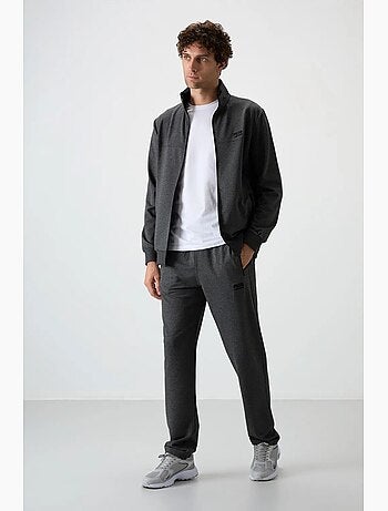 Ensemble homme sweat et pantalon en molleton tricoté tommy