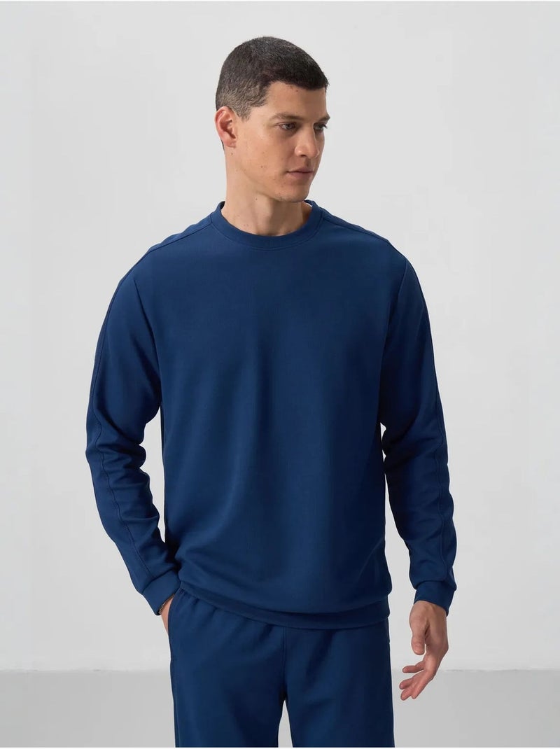 Ensemble homme sweat et pantalon oversize tommy Bleu marine - Kiabi
