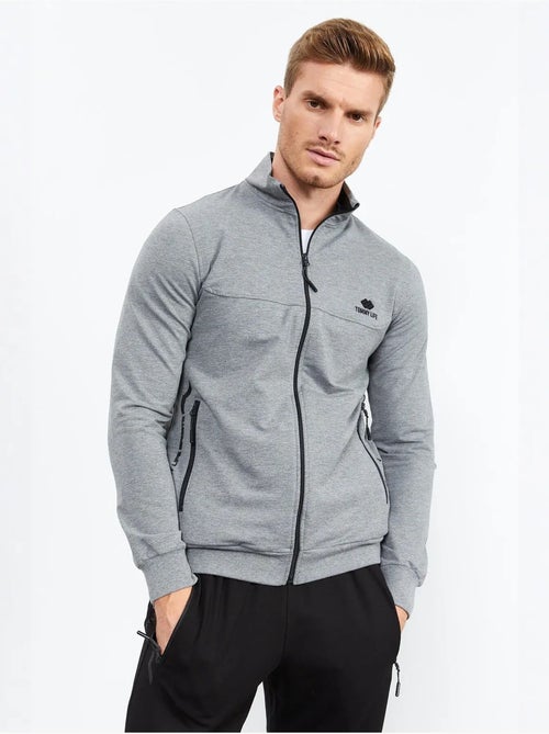 Ensemble homme sweat et pantalon zippés tommy - Kiabi Ensemble homme sweat et pantalon zippés tommy - Kiabi