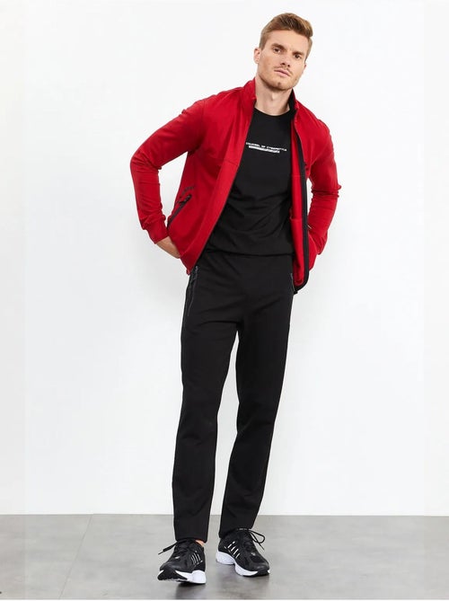 Ensemble homme sweat et pantalon zippés tommy - Kiabi Ensemble homme sweat et pantalon zippés tommy - Kiabi