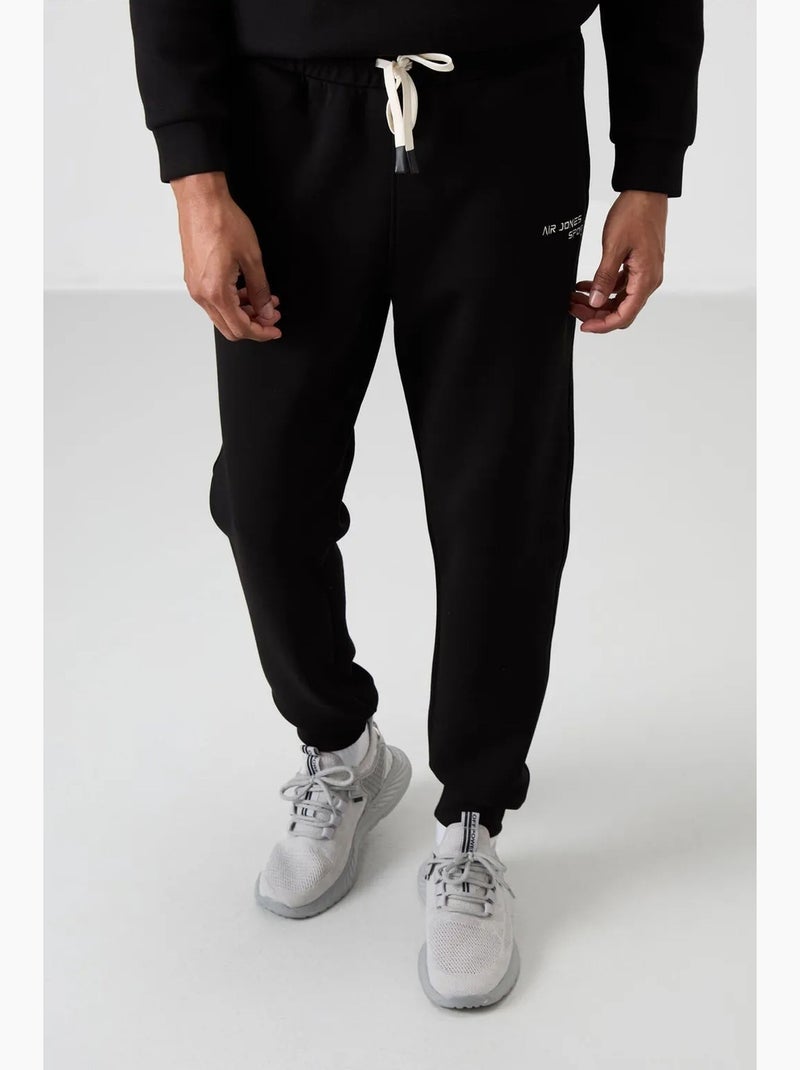 Ensemble homme sweat-shirt et pantalon à manches longues tommy Gris Noir - Kiabi
