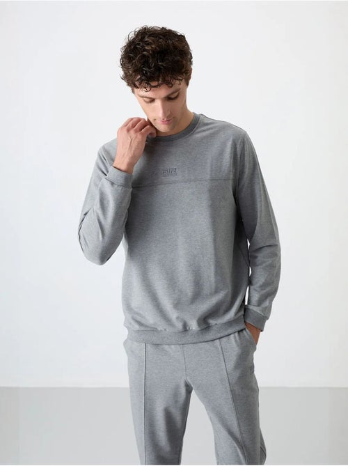 Ensemble homme sweat-shirt et pantalon en molleton tommy - Kiabi