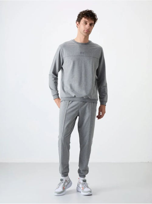 Ensemble homme sweat-shirt et pantalon en molleton tommy - Kiabi