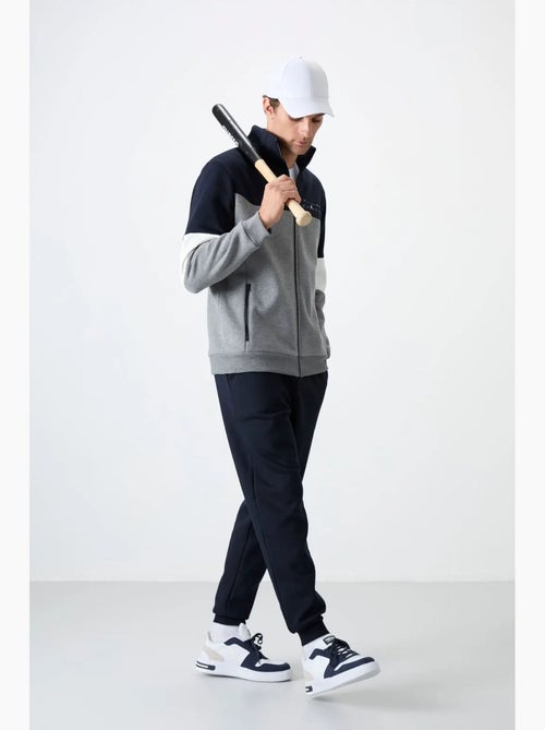 Ensemble homme sweat zippé et pantalon color-block tommy - Kiabi