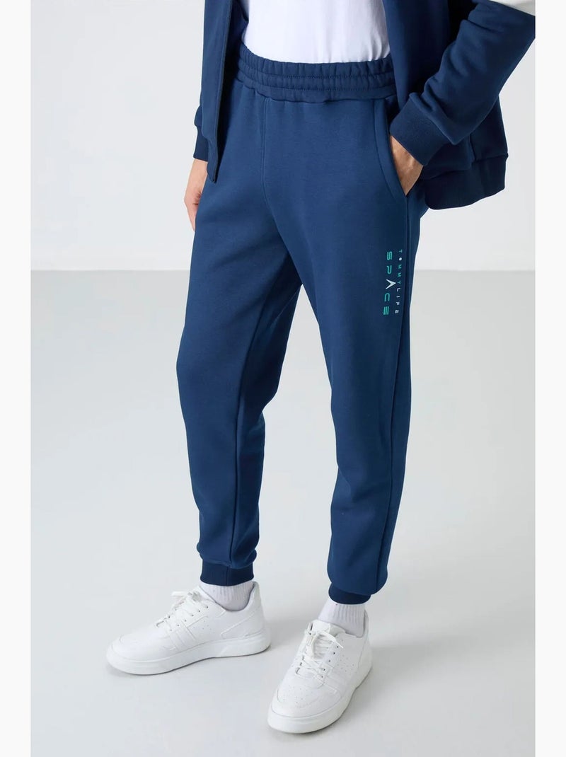 Ensemble homme sweat zippé et pantalon color-block tommy Bleu Vert Blanc - Kiabi