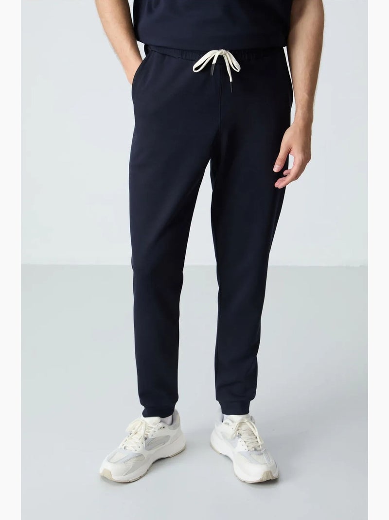 Ensemble homme t-shirt et pantalon oversize tommy Bleu marine - Kiabi
