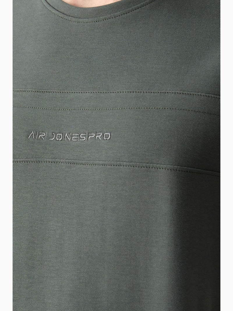 Ensemble homme t-shirt et pantalon oversize tommy Vert bouteille - Kiabi