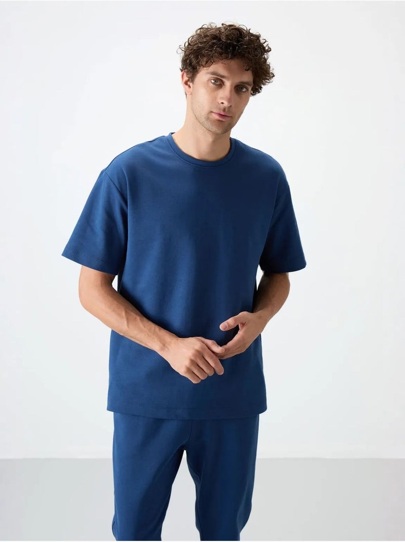 Ensemble homme t-shirt oversize et pantalon tommy Bleu - Kiabi