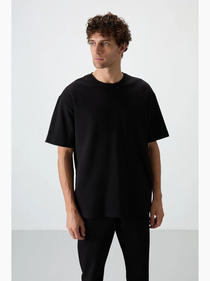 Ensemble homme t-shirt oversize et pantalon tommy Noir - Kiabi