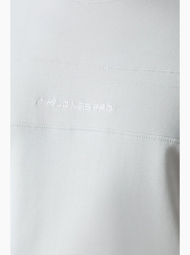 Ensemble homme t-shirt oversize et short en coton mélangé tommy Gris clair - Kiabi