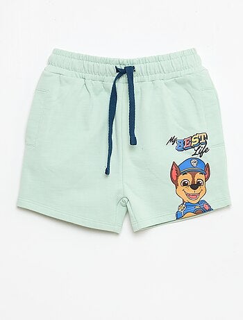 Ensemble imprimé 'Pat patrouille' haut + bermuda en coton