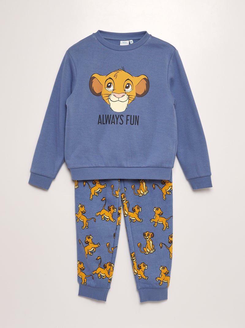 Ensemble jogging 'Disney' 'Le Roi Lion' - 2 pièces Bleu - Kiabi