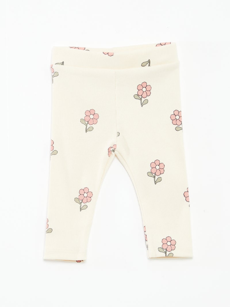 Ensemble jogging en molleton sweat + legging - 2 pièces Rose - Kiabi